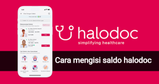 Cara mengisi saldo halodoc