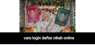 cara login daftar nikah online