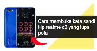 cara membuka hp realme c2 yang lupa kata sandi