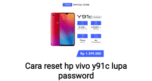 Cara reset hp vivo y91c lupa password