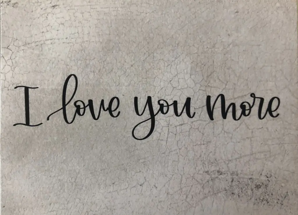 I Love You More Artinya